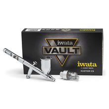 Iwata Vault Kustom CS - Limited Release airbrush with gravity feed, dual-action, and collector’s edition packaging.