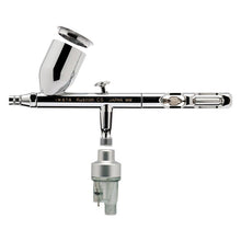 Iwata Vault Kustom CS - Limited Release dual-action airbrush with gravity feed cup and moisture filter for precise atomization.