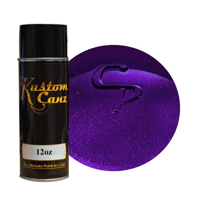 Inspire Aerosol Kustom Canz Base Metallic Purple Spray Paint — Maple