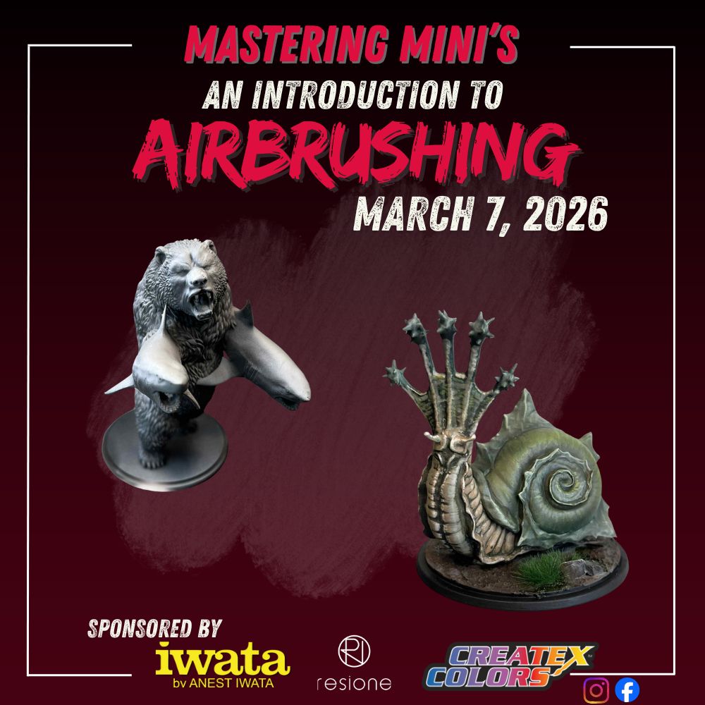 Mastering Miniature Airbrushing with Figuratively Speaking Miniatures