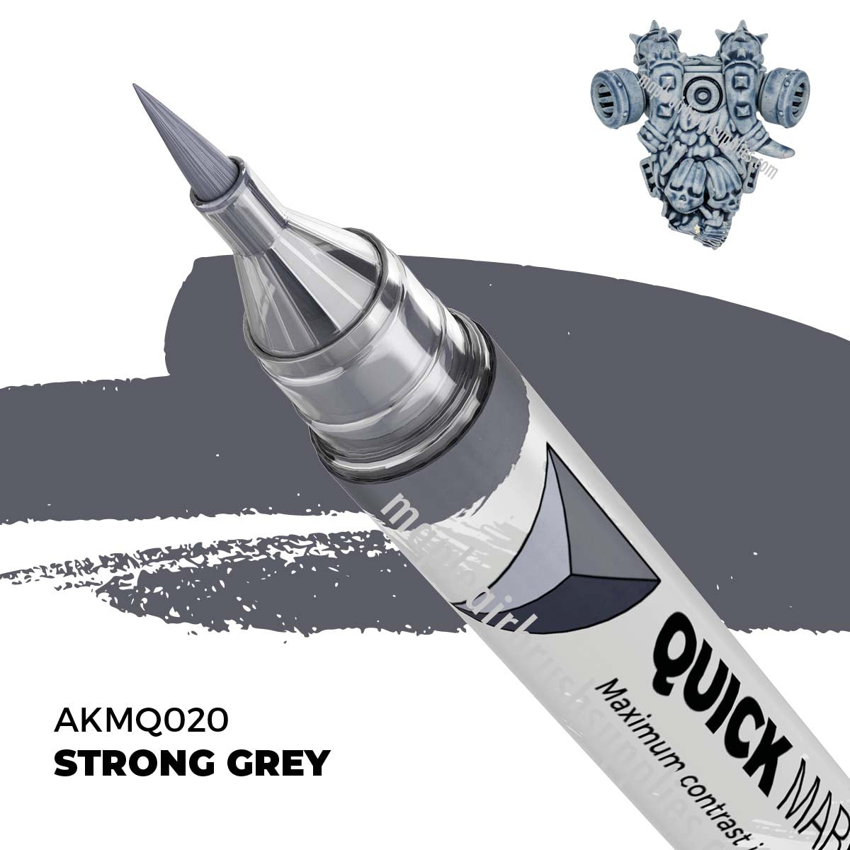 AK Quick Marker Strong Grey
