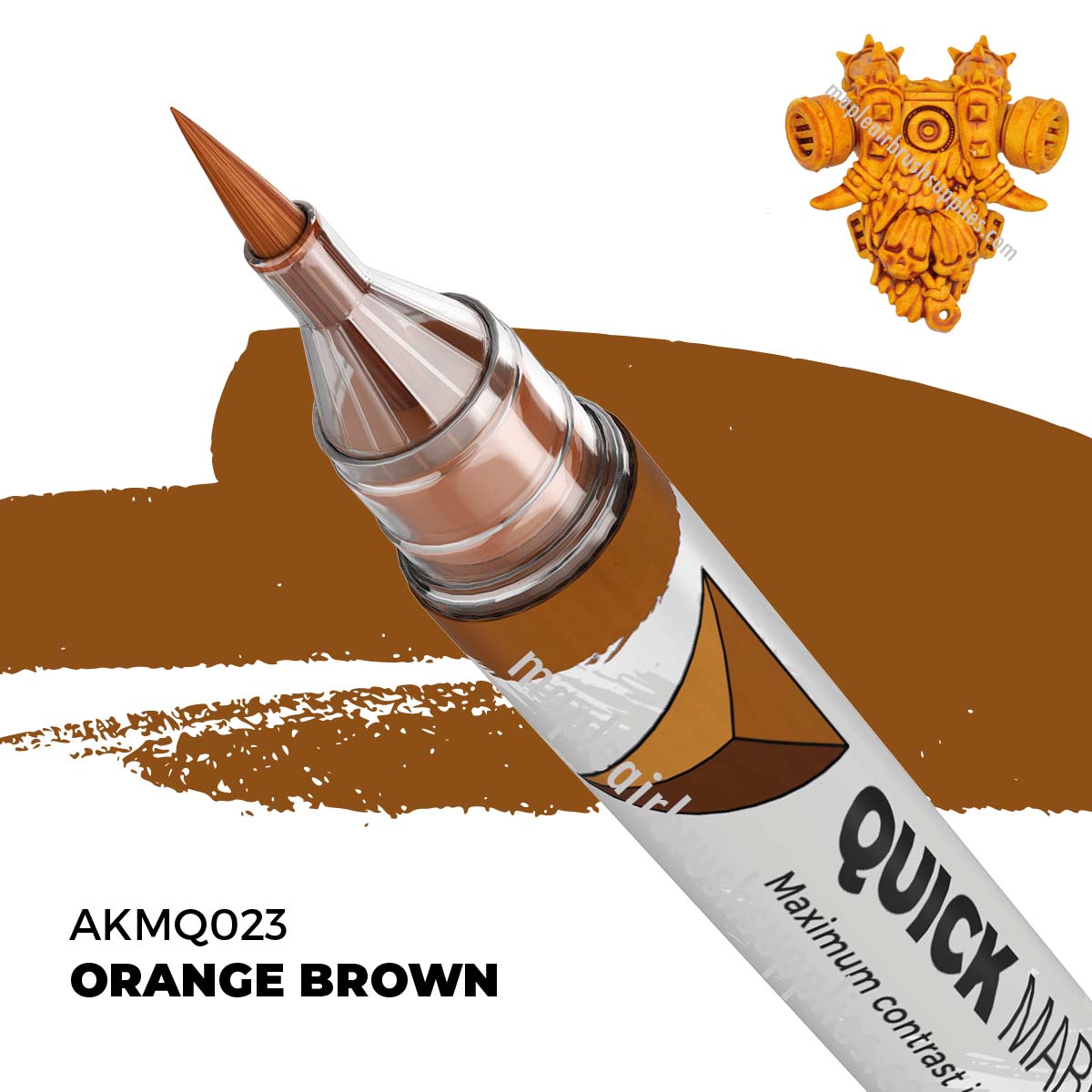 AK Quick Marker Orange Brown