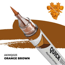 AK Quick Marker Orange Brown