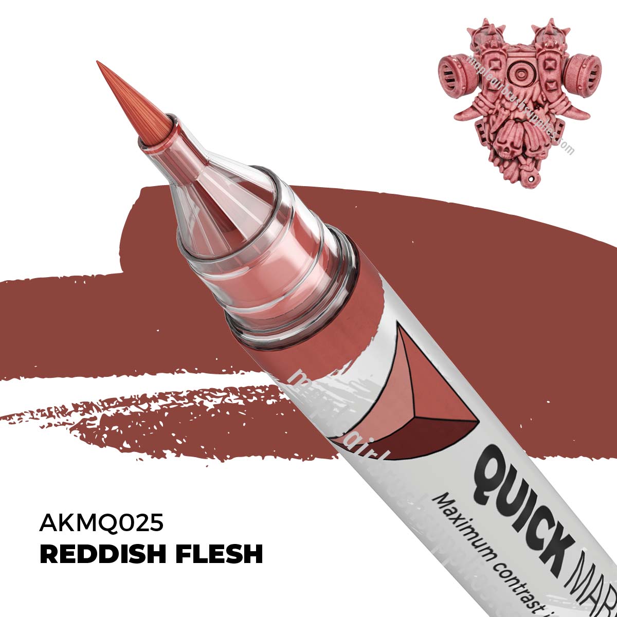 AK Quick Marker Reddish Flesh