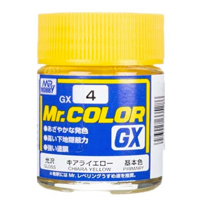 Mr Color GX4 Chara Yellow Gloss