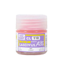 Mr. Color Lascivus 110 Gloss Scarlet 10ml by Mr Hobby, high-quality glossy scarlet paint for models.