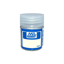Mr Spare Bottle empty glass jar for mixing and storing custom paint colors with official Bluefin logo.