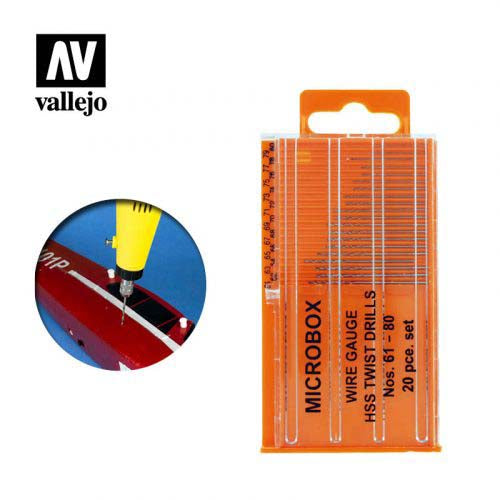 Vallejo Micro Drill Set 20 61-80