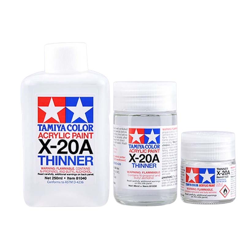 Tamiya Acrylic X-20A Mini Acrylic Thinner 