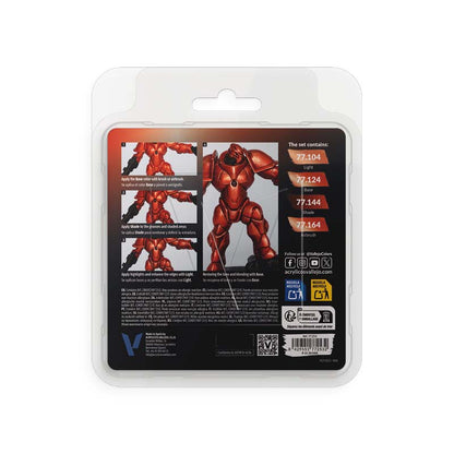 Vallejo Metallic Metal Ancient Copper Paint Set