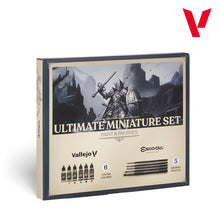 Ultimate Miniature Set: Paint & Brushes