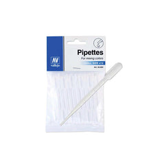 Vallejo Pipettes small size 1ml precision pipettes for accurate liquid measurement and color mixing in sets of twelve