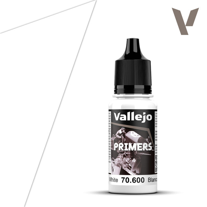 Vallejo White Primer 60ml — Maple Airbrush Supplies