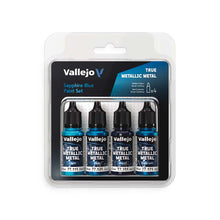 Vallejo Metallic Metal Sapphire Blue Paint Set