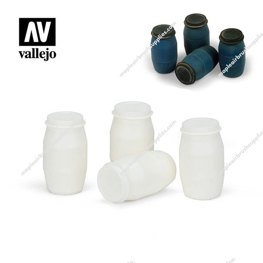 Vallejo Scenery Modern Plastic Drums #1