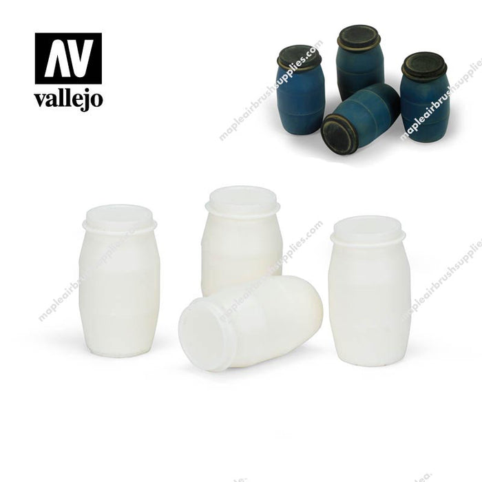 Valljo Scenery Modern Plastic Drums #1