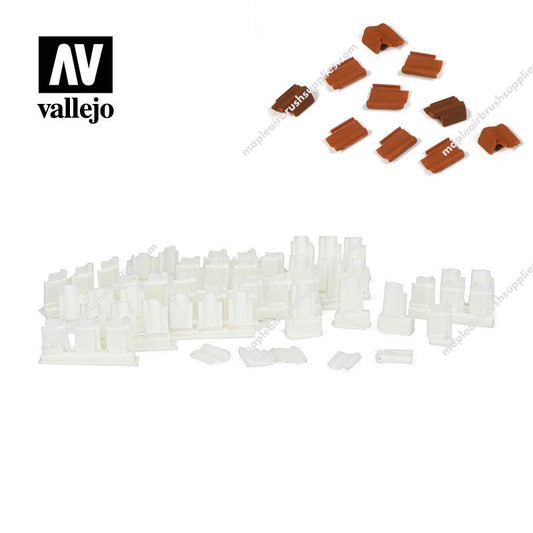 Vallejo Scenery Roof Tiles Set