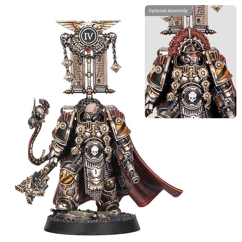 Warhammer 40K Legiones Astartes Centurion with Power Maul