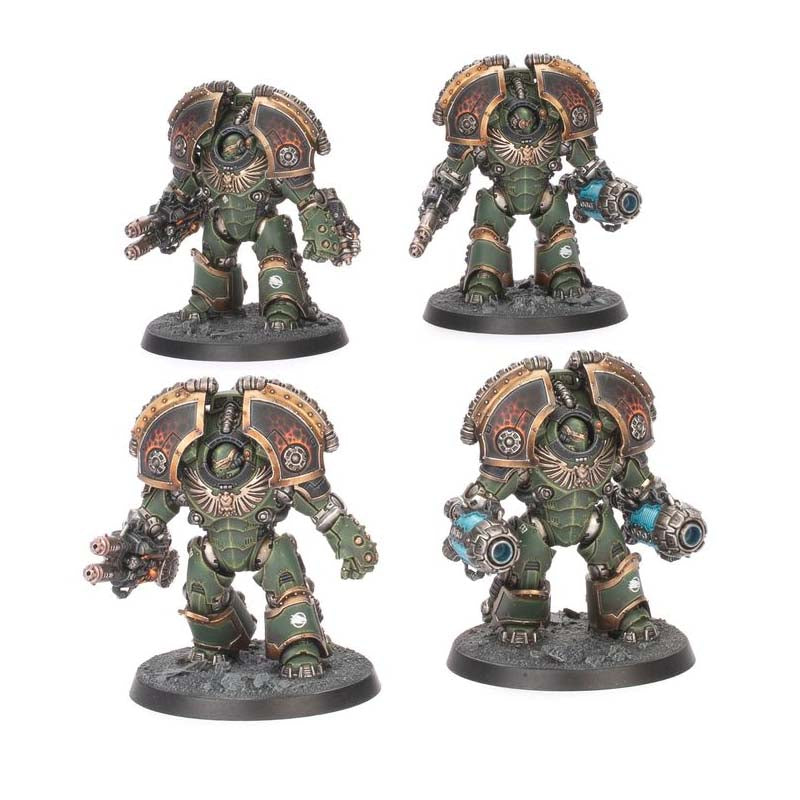 Horus Heresy Legiones Astartes Saturnine Terminators Squad