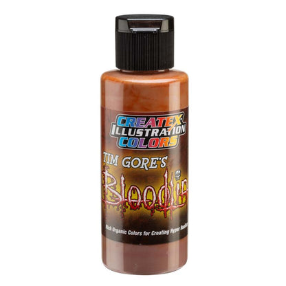 LifeLine Espresso airbrush paint by Createx Illustration Colors with highly pigmented, matte finish, and automotive grade quality.