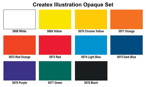 illustration Opaque Color Swatches