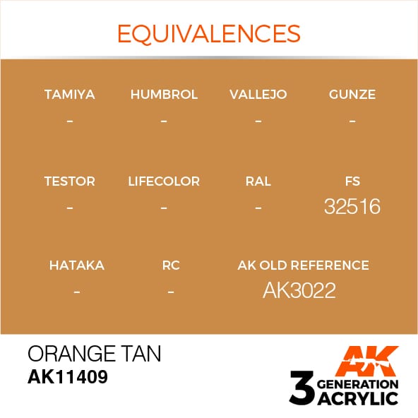 AK Interactive  Orange Tan