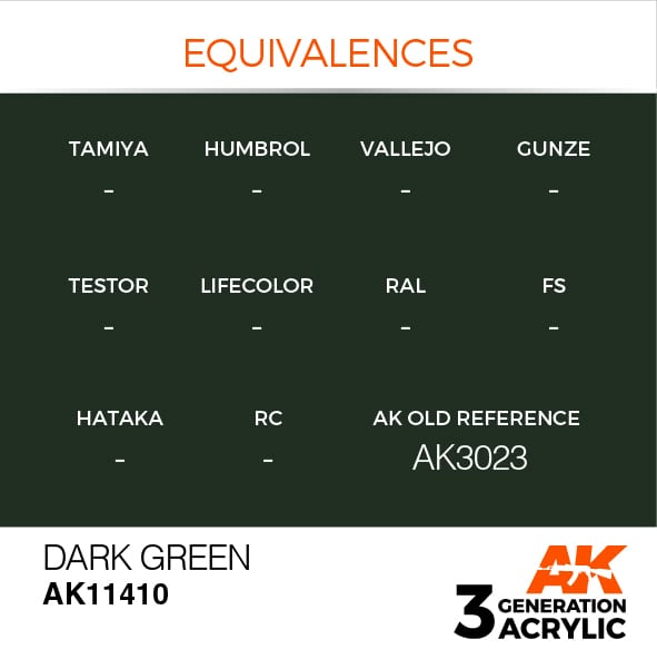 AK Interactive  Dark Green