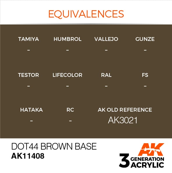 AK Interactive Dot44 Brown Base
