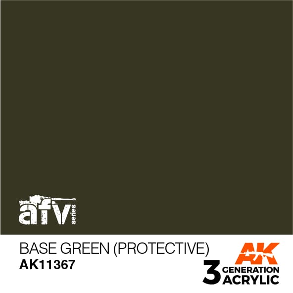 AK Interactive 3rd Gen Base Green Protective
