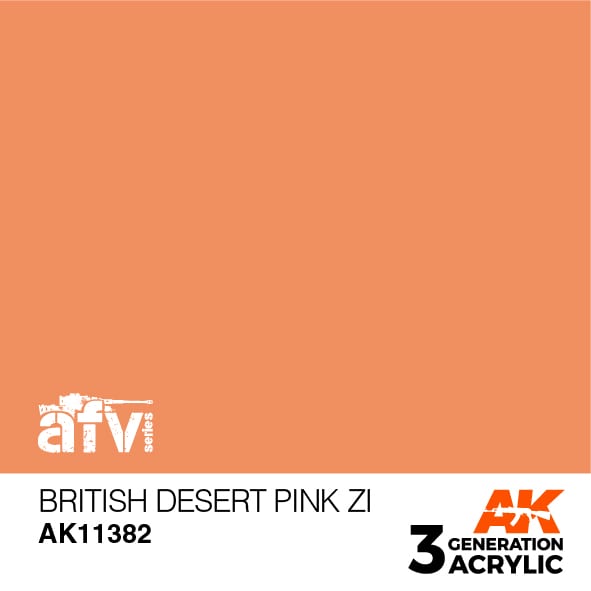 AK Interactive 3rd Gen British Desert Pink ZI