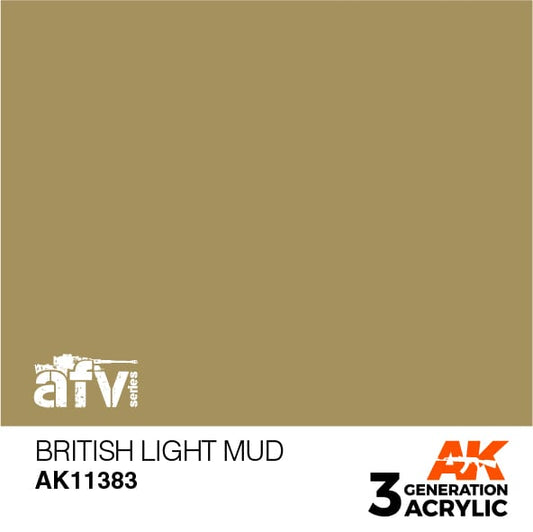 AK Interactive 3rd Gen British Light Mud
