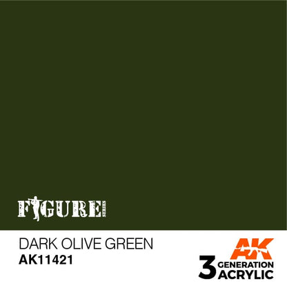 AK Interactive 3rd Gen Dark Olive Green