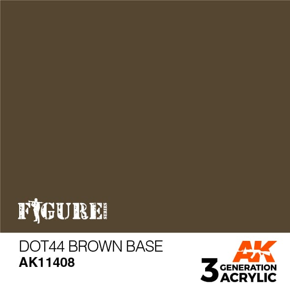 AK Interactive 3rd Gen Dot44 Brown Base