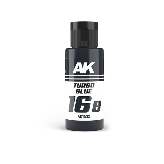 AK Interactive Dual Exo 16B Turbo Blue 60ml