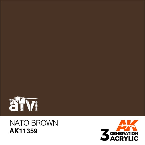 AK Interactive 3rd Gen NATO Brown