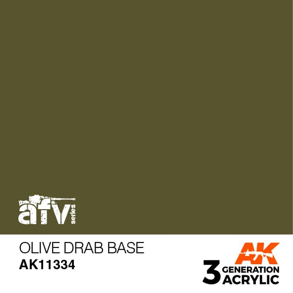 AK Interactive 3rd Gen Olive Drab Base