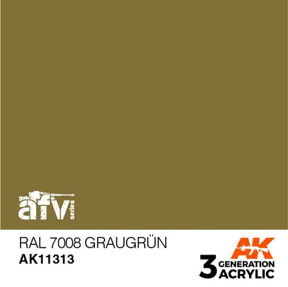 AK Interactive 3rd Gen RAL 7008 Graugrun
