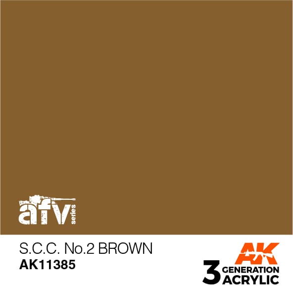 AK Interactive 3rd Gen SCC No2 Brown