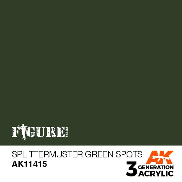AK Interactive 3rd Gen Splittermuster Green Spots