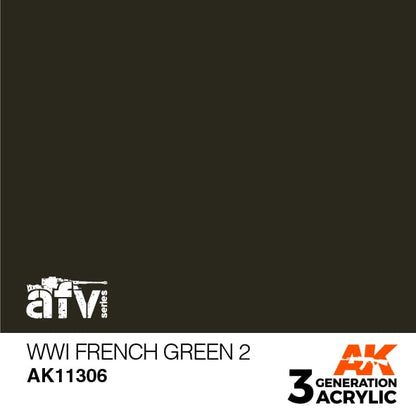 AK Interactive 3rd Gen WWI French Green 2