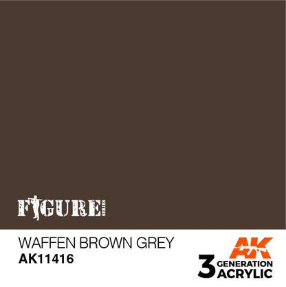 AK Interactive 3rd Gen Waffen Brown Grey