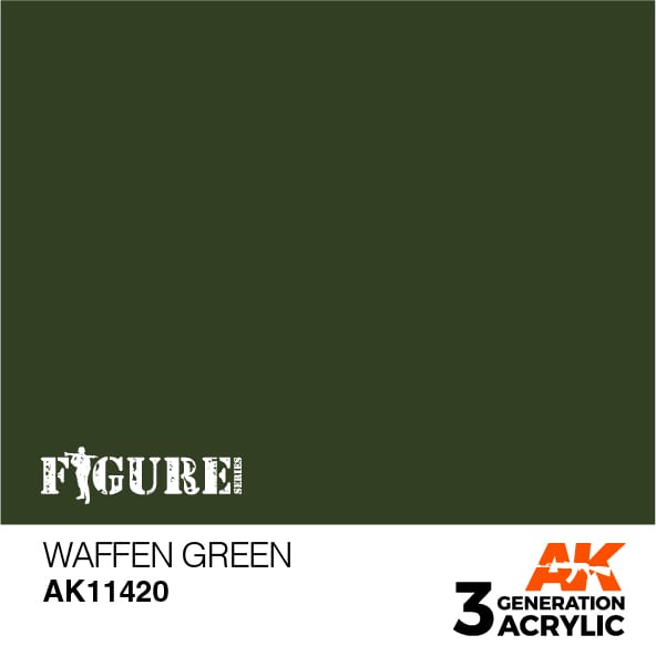 AK Interactive 3rd Gen Waffen Green