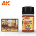 Light Rust Wash