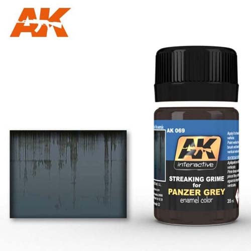 Streaking Grime For Panzer Grey Vehicles