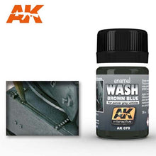 AK Wash For Panzer Grey Vehicles enamel wash by AK Interactive for detailed panel shading on grey scale models.