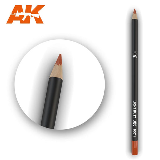 AK Interactive Watercolor Weathering Pencil Light Rust