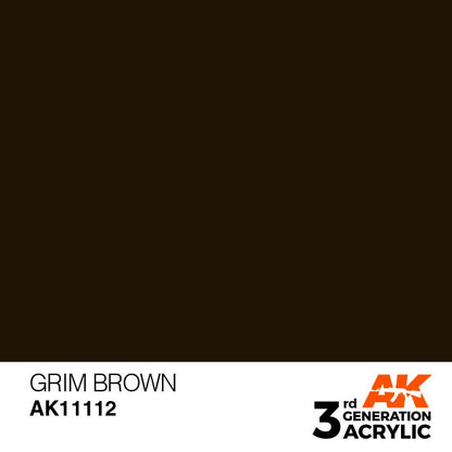 AK Interactive 3rd Gen Grim Brown