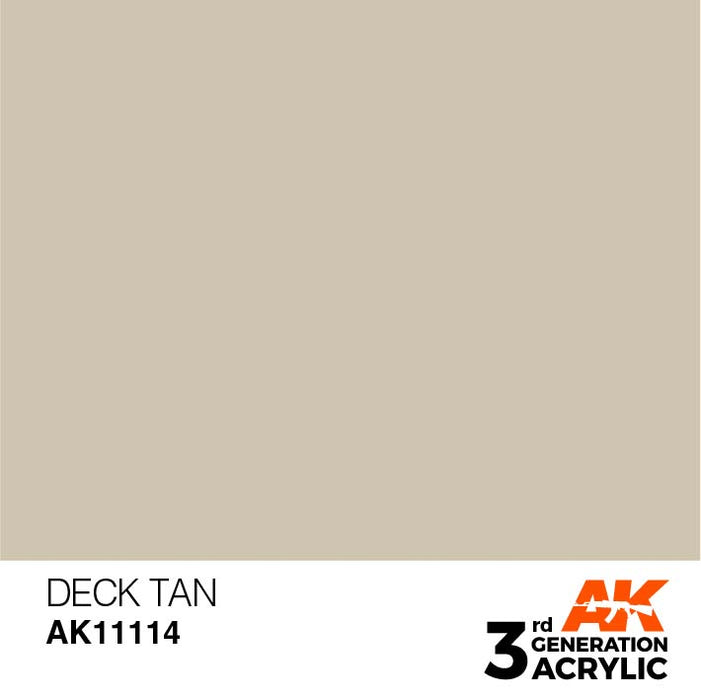 AK Interactive Paint 3rd Gen Paint: Deck Tan