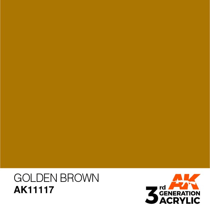 AK Interactive 3rd Gen Golden Brown