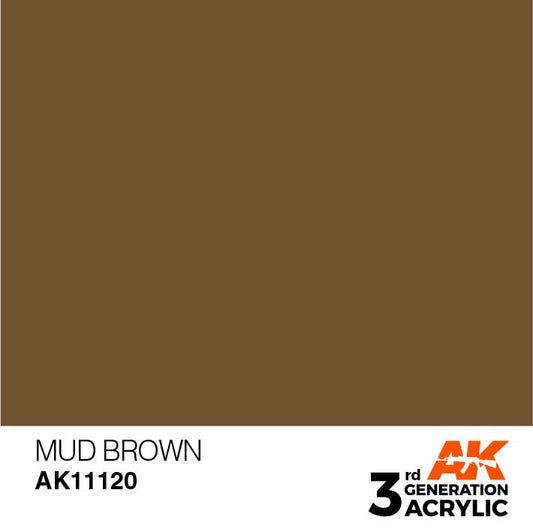 AK Interactive 3rd Gen Mud Brown